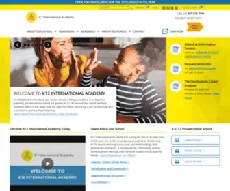 Icademy.com(Online Private International School) Screenshot