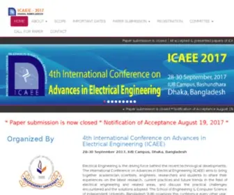 Icaee.net(ICAEE 2021) Screenshot