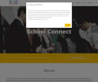 Icaeindia.com(Education Conferences and Tours) Screenshot