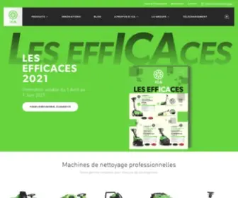 Ica.eu.com(Integrated Professional Cleaning) Screenshot