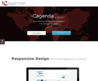 Icagenda.com(Events Management for Joomla) Screenshot