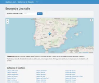 Icallejero.com(Icallejero) Screenshot