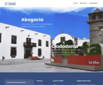 Icalpa.es(Ilustre Colegio de Abogados de Las Palmas) Screenshot