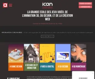 Ican-Design.fr(ICAN) Screenshot