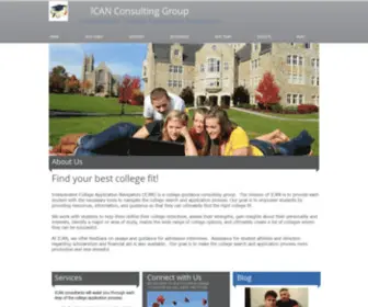 Icanconsultinggroup.com(ICAN Consulting Group) Screenshot