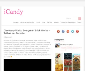 Icandy.com.br(Cosméticos) Screenshot