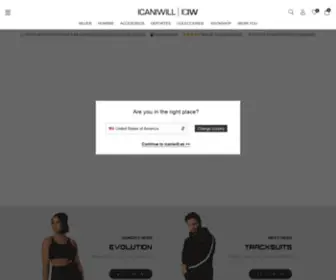 Icaniwill.es(Compra ropas de deporte online en ICIW.es) Screenshot