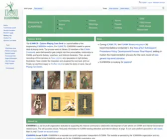 Icannwiki.org(Icannwiki) Screenshot