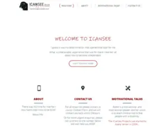 Icansee.co.za(Icansee Projects) Screenshot