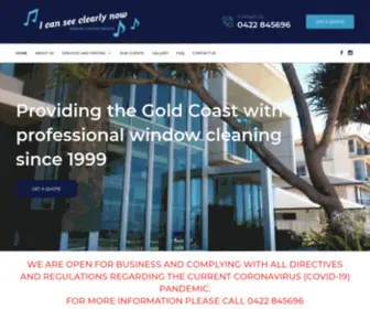 Icanseeclearlynow.com.au(I Can See Clearly Now Window Cleaning Services) Screenshot