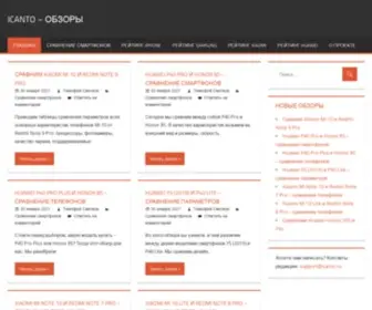 Icanto.ru(обзоры) Screenshot