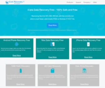 Icare-Recovery.com(100% Free Data Recovery Software for Windows) Screenshot