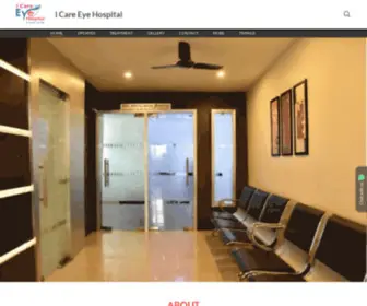 Icareeyehospital.com(I Care eye hospital) Screenshot