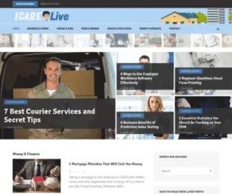 Icarelive.com(icarelive) Screenshot