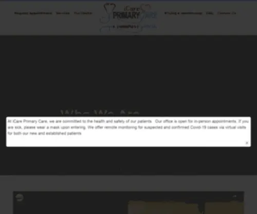 Icareprimarycare.com(ICare Primary Care Home) Screenshot