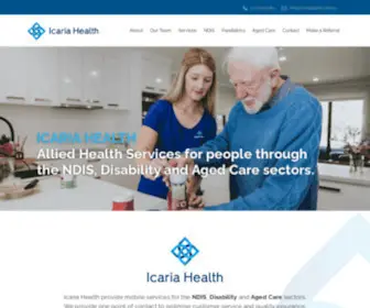 Icariahealth.com.au(Icaria health) Screenshot