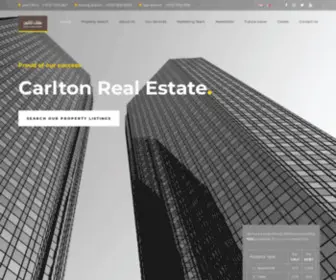 Icarlton.com(Carlton Real Estate) Screenshot