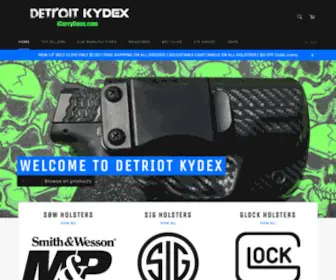 Icarryguns.com(Custom Kydex Gun Holsters) Screenshot