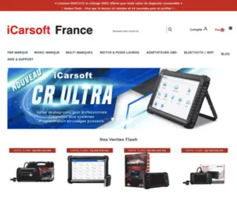 Icarsoft-France.fr(ICarsoft France) Screenshot