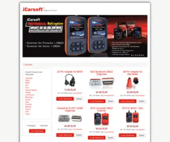 Icarsoft-Shop.de(ICarsoft Deutschland) Screenshot