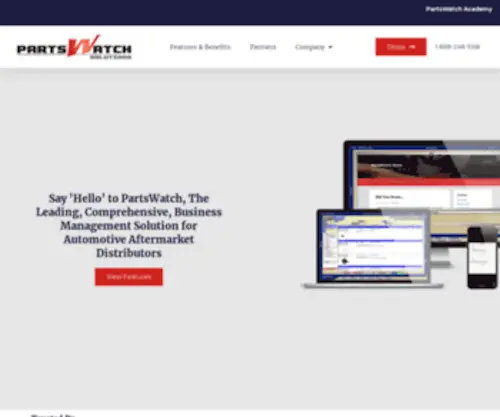 Icarz.com(PartsWatch Solutions) Screenshot