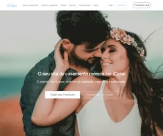 Icasei.com.br(Há 16 anos o melhor Site de Casamentos do Brasil) Screenshot