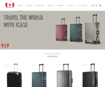 Icasetravel.com(ICASE®) Screenshot