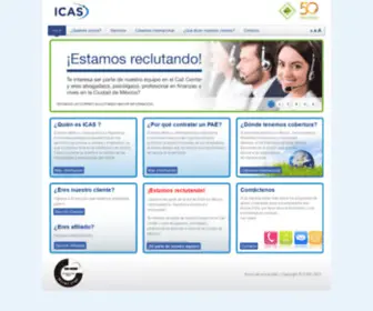 Icasmexico.com.mx(ICAS) Screenshot