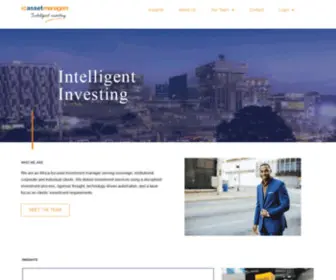 Icassetmanagers.com(IC Asset Managers (Ghana) Limited) Screenshot