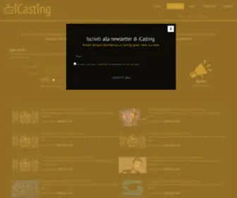 Icasting.it(Casting e Provini online) Screenshot