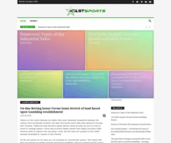 Icastsports.com(New Thinking) Screenshot