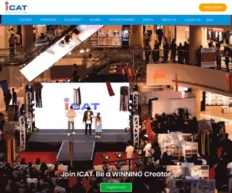 Icat.ac.in(Best Animation College in Chennai) Screenshot