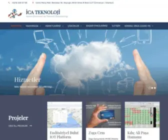 Icateknoloji.com(İCA TEKNOLOJİ) Screenshot