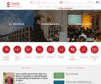 Icava.org(Portada) Screenshot