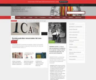 Icavor.com(Advocats) Screenshot