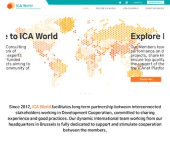 IcaWorld.net(International Consulting Alliance) Screenshot