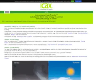 Icax.com(Ground Source Energy) Screenshot