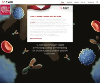 Icaxon.com(IC Axon) Screenshot