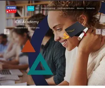 ICB-Academy.com(ICB Akademie) Screenshot