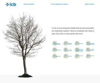 Icbimplantecapilar.com.br(Icb Clínica de Transplante Capilar) Screenshot