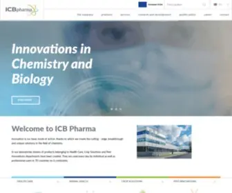 Icbpharma.com(ICB Pharma) Screenshot