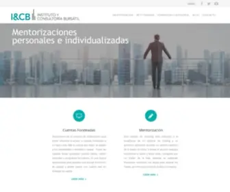 Icbursatil.com(Escuela de Bolsa y Trading/Cursos de Bolsa y Trading) Screenshot