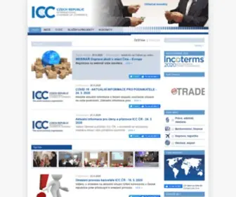ICC-CR.cz(ICC Česká republika) Screenshot