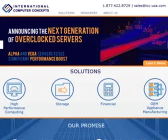 ICC-Usa.com(Bold Solutions That Exceed Expectations) Screenshot