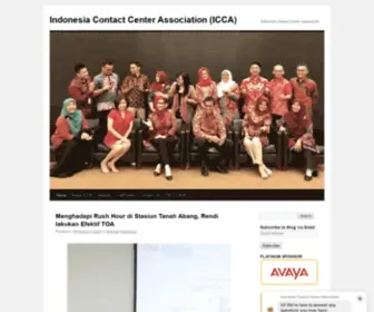 Icca.co.id(Indonesia Contact Center Association (ICCA)) Screenshot