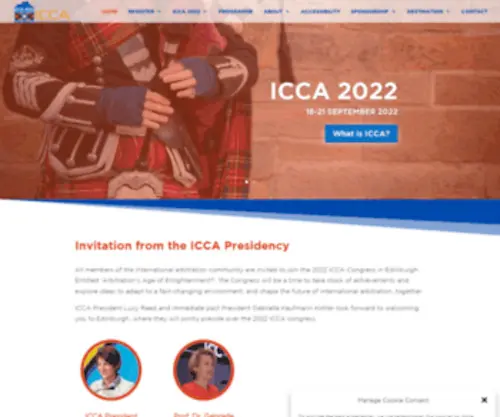 Icca2020.scot(ICCA 2022) Screenshot