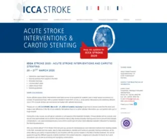 Iccaonline.org(ICCA STROKE) Screenshot