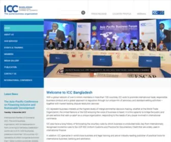 Iccbangladesh.org.bd(The World Business Organization) Screenshot