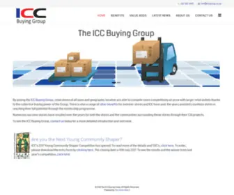 Iccbuyinggroup.co.za(ICC Buying Group Home) Screenshot