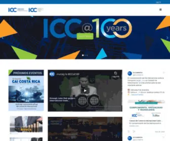 Icccostarica.com(ICC Costa Rica) Screenshot